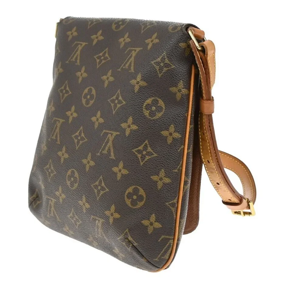 LOUIS VUITTON LV Musette Salsa Short Shoulder Bag Monogram Brown